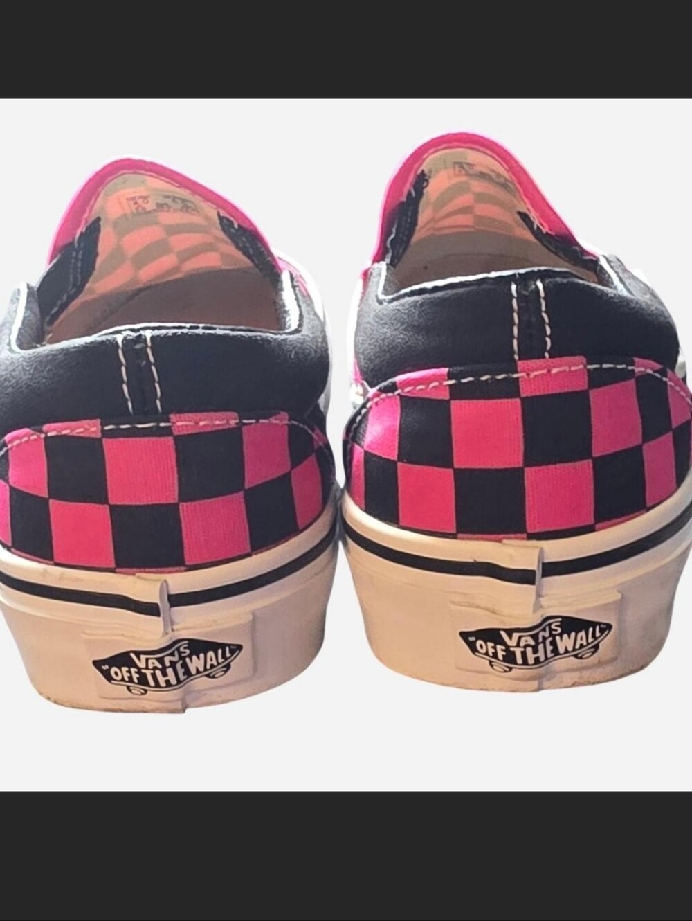 Vans Classic Slip-On Checkerboard Shoe - Picture 2 of 6